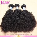 Top quality 7A grade virgin indian loose curl human hair weaving